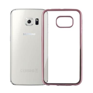 Samsung Galaxy S6 EDGE Skal Fodral Case (Rosa)