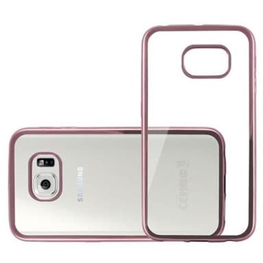 Samsung Galaxy S6 EDGE Skal Fodral Case (Rosa)