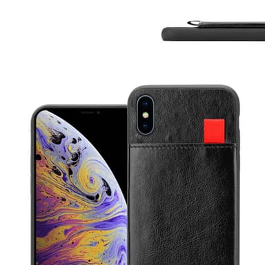 Skal iPhone XS MAX Fodral Case (Svart)