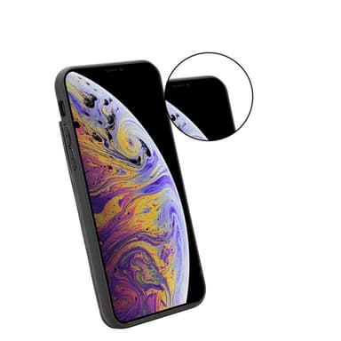 Skal iPhone XS MAX Fodral Case (Svart)