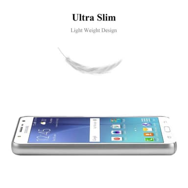 Samsung Galaxy J7 2015 Skal Fodral Case (Silver)
