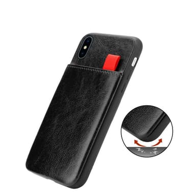 Skal iPhone XS MAX Fodral Case (Svart)