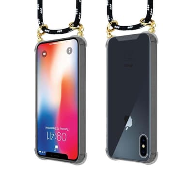 iPhone XS MAX Skal Fodral Kedja (Svart)