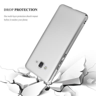Samsung Galaxy J7 2015 Skal Fodral Case (Silver)