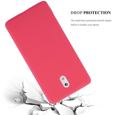 Skal Nokia 3 2017 Fodral Case (Röd)