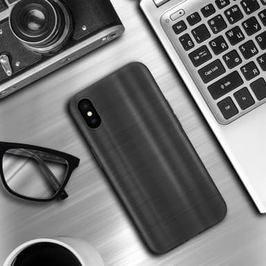 iPhone XS MAX Skal Fodral Case (Svwart)