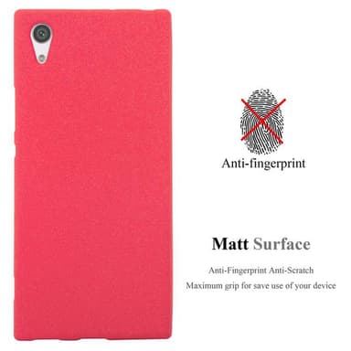 Skal Sony Xperia XA1 Fodral Case (Röd)