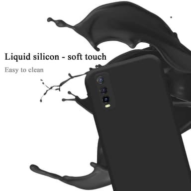 Vivo Y70 Skal Fodral Case (Svart)