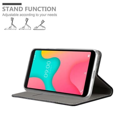 WIKO Y60 Plånboksfodral Skal (Grå)