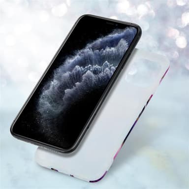 iPhone 11 PRO MAX Plånboksfodral Skal (Lila)