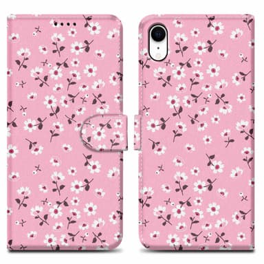 iPhone XR Plånboksfodral Skal (Rosa)