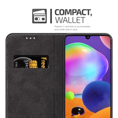 Samsung Galaxy A31 Skal Fodral Case (Blå)