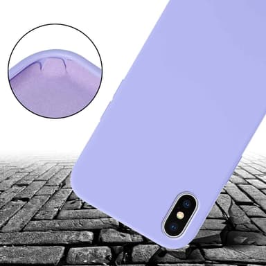 iPhone X / XS Skal Fodral Kedja (Lila)