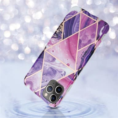 iPhone 11 PRO MAX Plånboksfodral Skal (Lila)