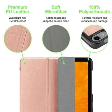 iPad PRO 11 2018 (11 tum) Skal Fodral Case (Rosa)