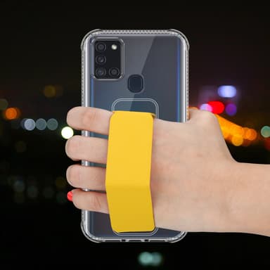 Samsung Galaxy A21s Skal Fodral Case (Gul)