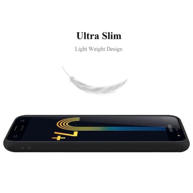 Skal Samsung Galaxy J7 PLUS / C8 Fodral Case (Svart)