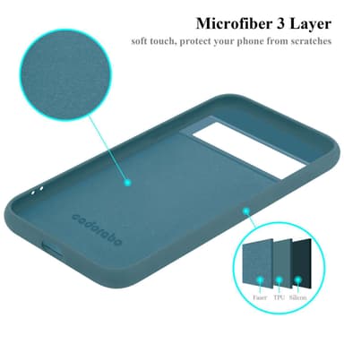 Google PIXEL 6 PRO Skal Fodral Case (Grön)