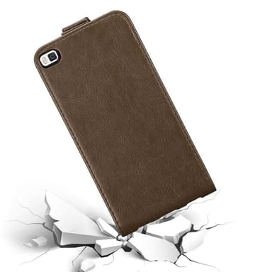Huawei P8 Flipfodral Skal (Brun)