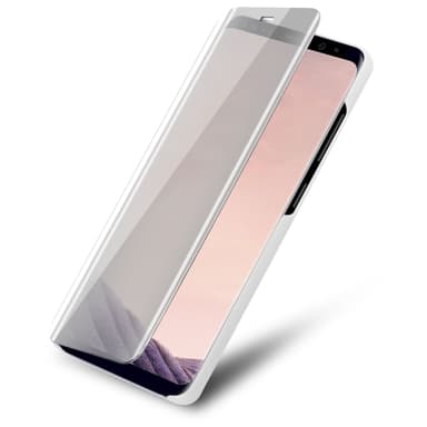 Samsung Galaxy S8 PLUS Plånboksfodral Skal (Silver)