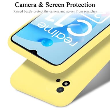 Realme C11 2021 Skal Fodral Case (Gul)
