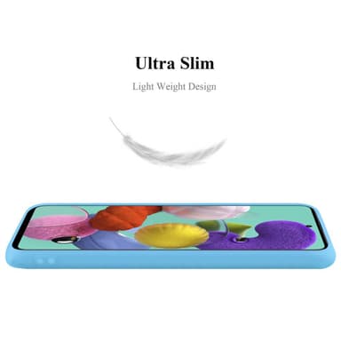 Skal Samsung Galaxy A51 5G Fodral Case (Blå)