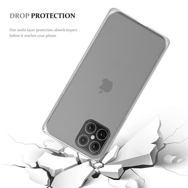 iPhone 12 MINI Skal Fodral Case (Transparent)