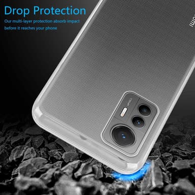 Xiaomi 12 LITE Skal Fodral Case (Transparent)