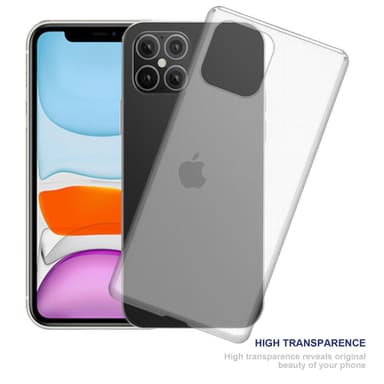 iPhone 12 MINI Skal Fodral Case (Transparent)
