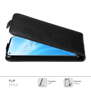 OnePlus Nord N200 5G Flipfodral Skal (Svart)