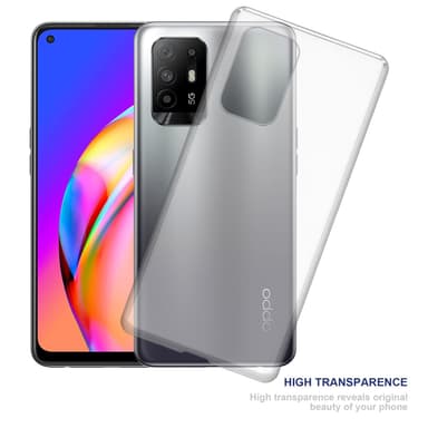 Oppo A94 5G Skal Fodral Case (Transparent)