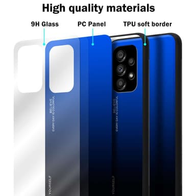 Samsung Galaxy A53 5G Skal Fodral Case (Svart)