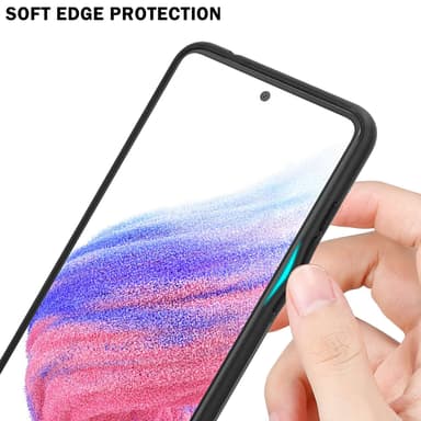 Samsung Galaxy A53 5G Skal Fodral Case (Svart)