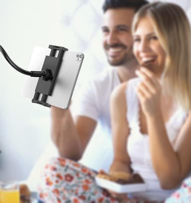 Flexibel svanhals tabletthållare mobiltelefonhållare