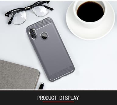 Samsung Galaxy A11 / M11 Skal Fodral Case (Grå)