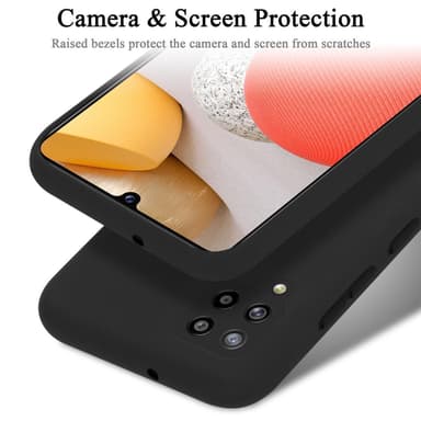 Samsung Galaxy A42 4G Skal Fodral Case (Svart)