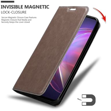 Vivo V21 4G / 5G Skal Fodral Case (Brun)