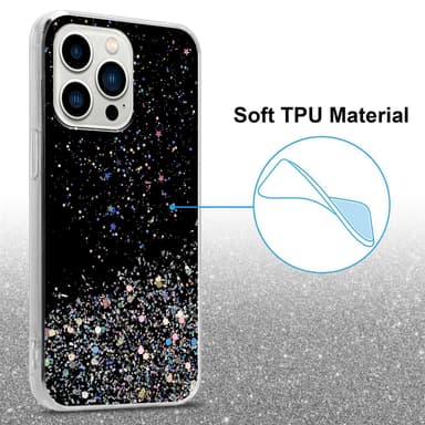 iPhone 13 PRO MAX Skal Fodral Case (Svart)