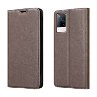 Vivo V21 4G / 5G Skal Fodral Case (Brun)