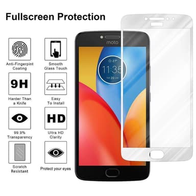 Motorola MOTO E4 Skyddsglas Skyddsfilm Skärmskydd