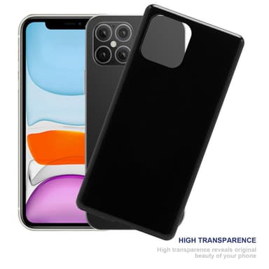 iPhone 12 MINI Skal Fodral Case (Svart)