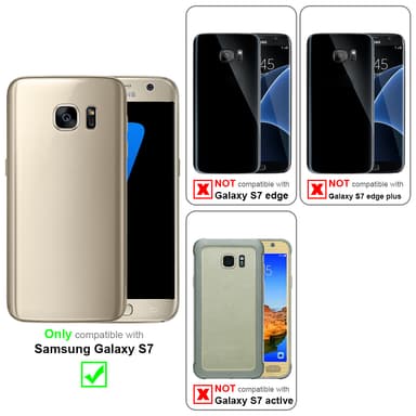 Samsung Galaxy S7 Skal Fodral Case (Svart)