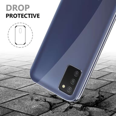 Skal Samsung Galaxy A03s Fodral Case (Genomskinlig)