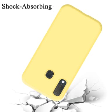 Samsung Galaxy A10e / A20e Skal Fodral Case (Gul)