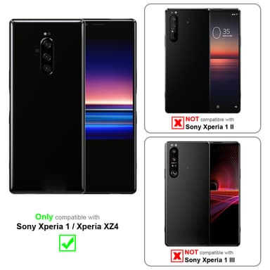 Sony Xperia 1 / Xperia XZ4 Skal Fodral Case (Röd)