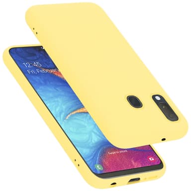 Samsung Galaxy A10e / A20e Skal Fodral Case (Gul)