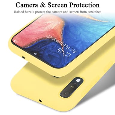 Samsung Galaxy A10e / A20e Skal Fodral Case (Gul)
