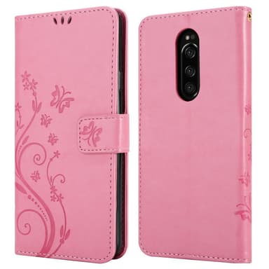 Sony Xperia 1 / Xperia XZ4 Plånboksfodral Skal (Rosa)