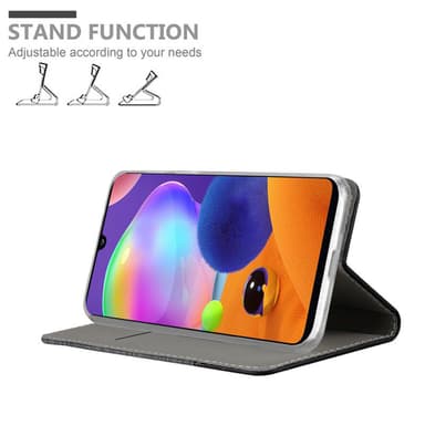 Samsung Galaxy A31 Plånboksfodral Skal (Grå)