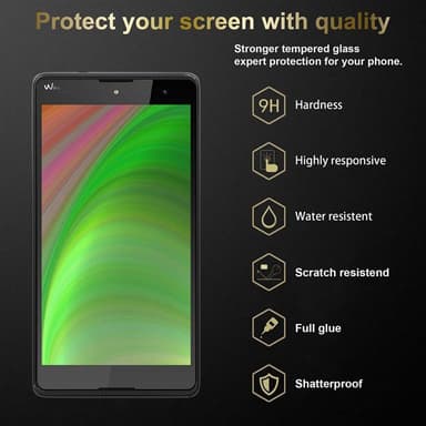 WIKO ROBBY Skyddsglas Skyddsfilm Skärmskydd